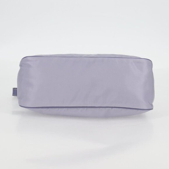 PRADA Shoulder Bag Nylon Purple Silver Auth - Picture 9 of 16